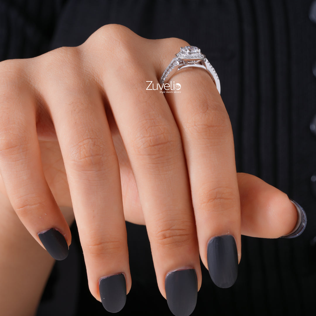 Round Diamond Ring Set